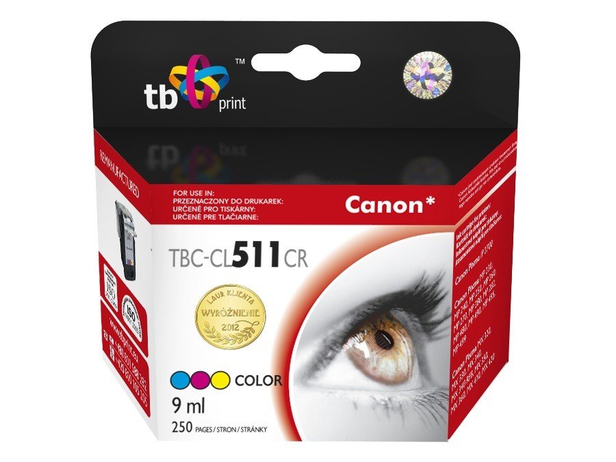 EAN 5901500501699 - TB Print TBC-CL511CR cartucho de tinta 1 pieza(s) Azul, Púrpura, Amarillo imagen 1