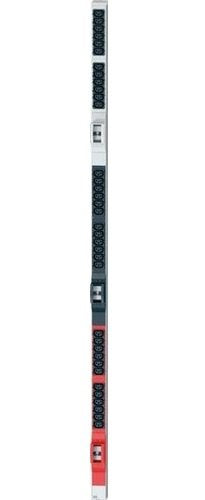 Bachmann It Pdu Alu 1he 36x C13 6x Leitungsschutzschalter Cee 3x32a Rot