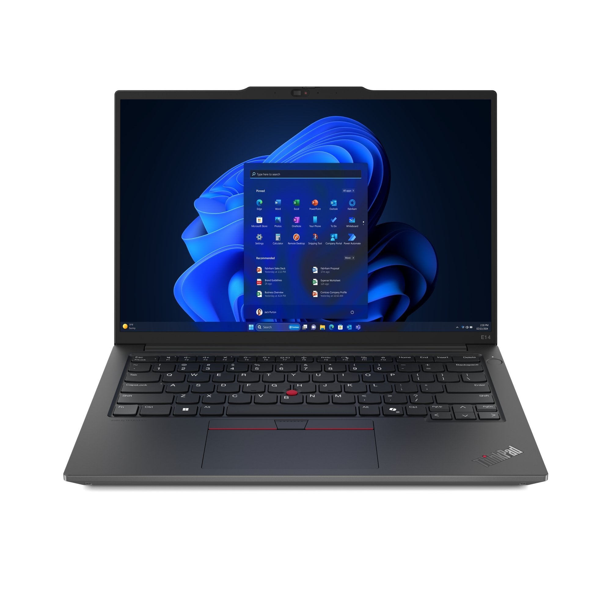 Portátil Lenovo Thinkpad E14 Gen 6 Ultra 7 155h 32gb 1tb Ssd 14"  W11pro 1año Depot