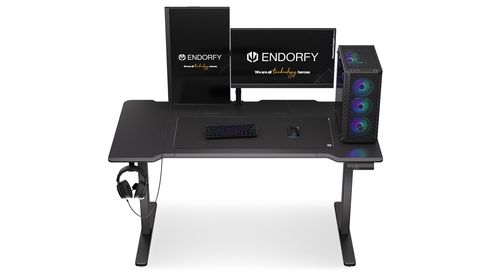 Mesa Gaming Endorfy Atlas L Electric Negro
