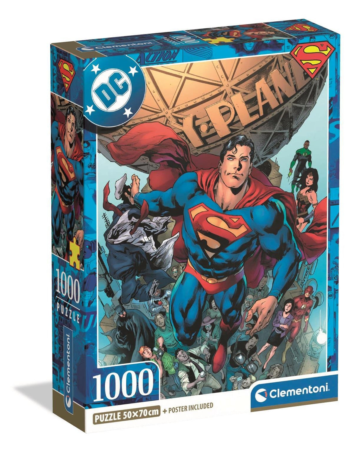 Puzzle Superman Dc Comics 1000pzs