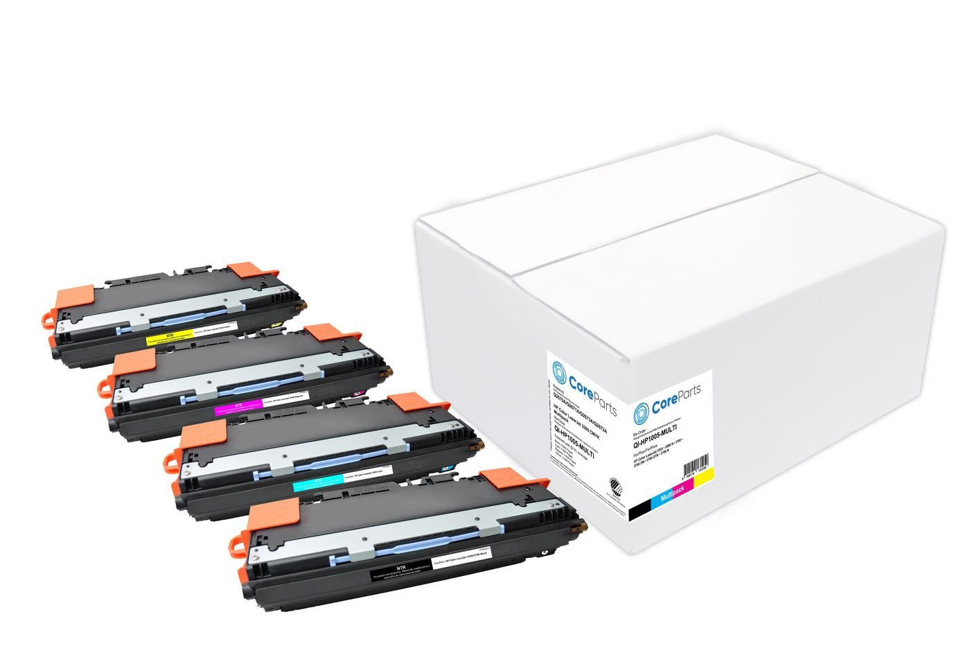 EAN 5704174131250 - CoreParts QI-HP1005-MULTI cartucho de tóner 4 pieza(s) Original Negro imagen 1