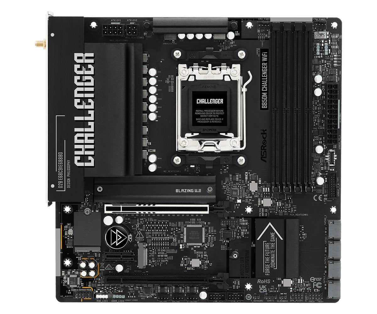 EAN 4711581494138 - Asrock B850M Challenger WiFi AMD B850 Zócalo AM5 micro ATX imagen 2