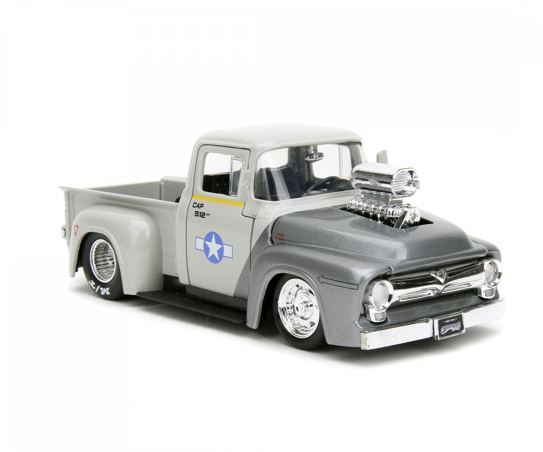 Jada Street Fighter 1956 Ford Pickup 1:24 + Guile    253255057