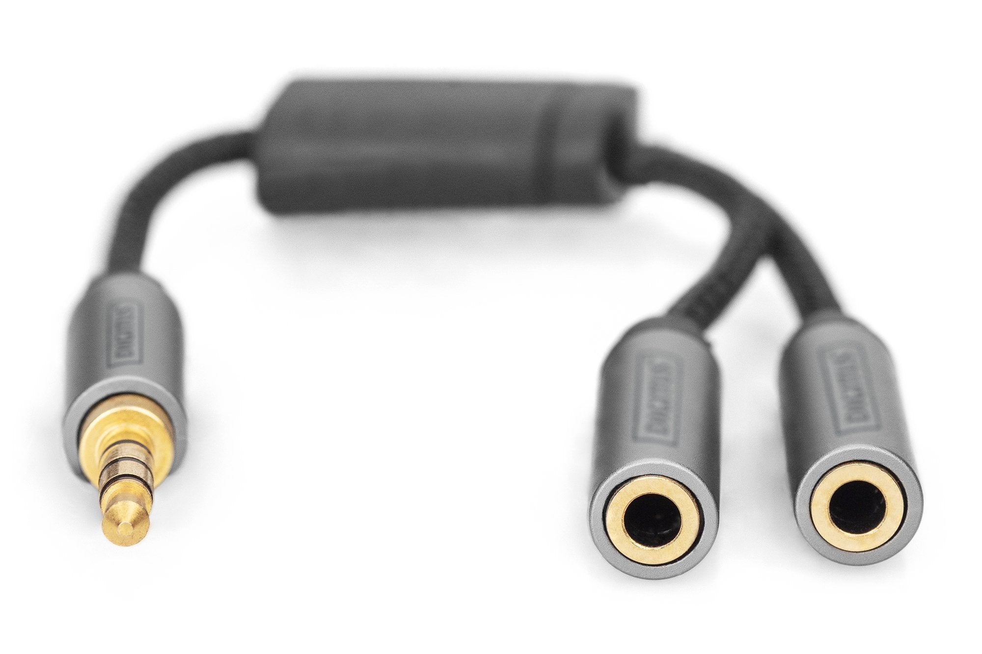 EAN 4016032481324 - Digitus DB-510320-002-S cable de audio 0,2 m 2 x 3.5mm Negro imagen 2