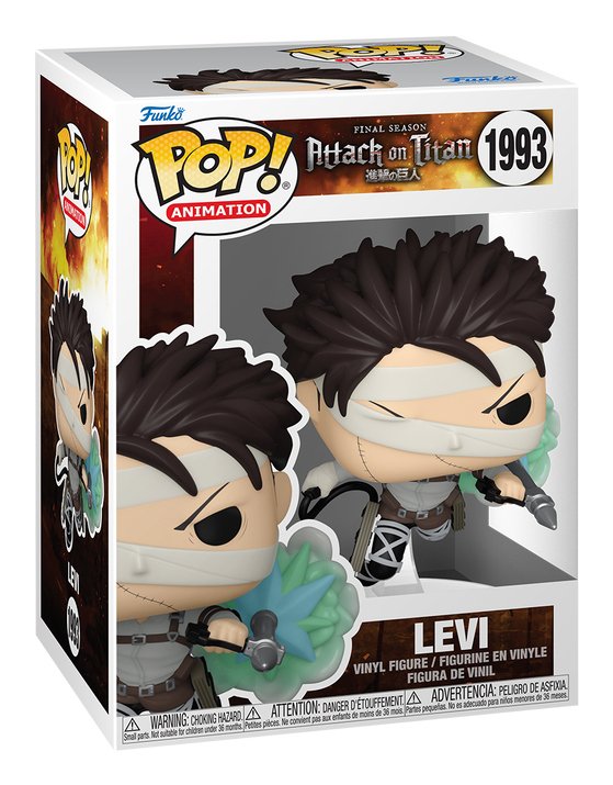 EAN 0889698803731 - FUNKO POP! Levi with Bandages imagen 2