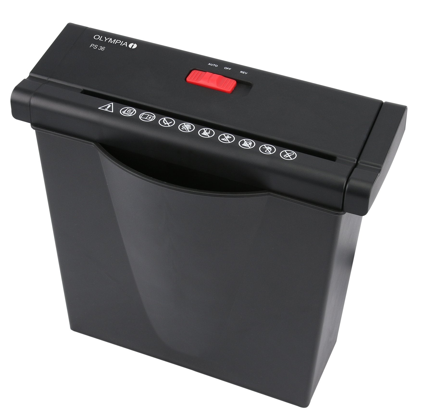 Destructora De Papel Olympia Ps 36 Negra