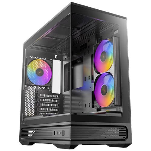 Caja Pc Antec Geh Mini C2m Argb M-Atx M-Itx O.N. Bk Retail