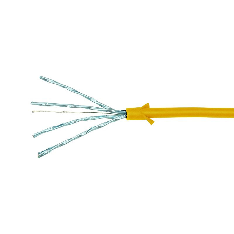Logilink Patchkabel Cat6a Stp Tpe Slimeline Amarillo 1,0m
