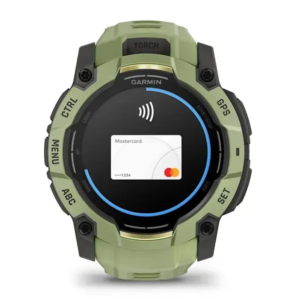 Instinct 3,50mm,Amoled,Fern Green/Gray, Fern Green Band, Ww