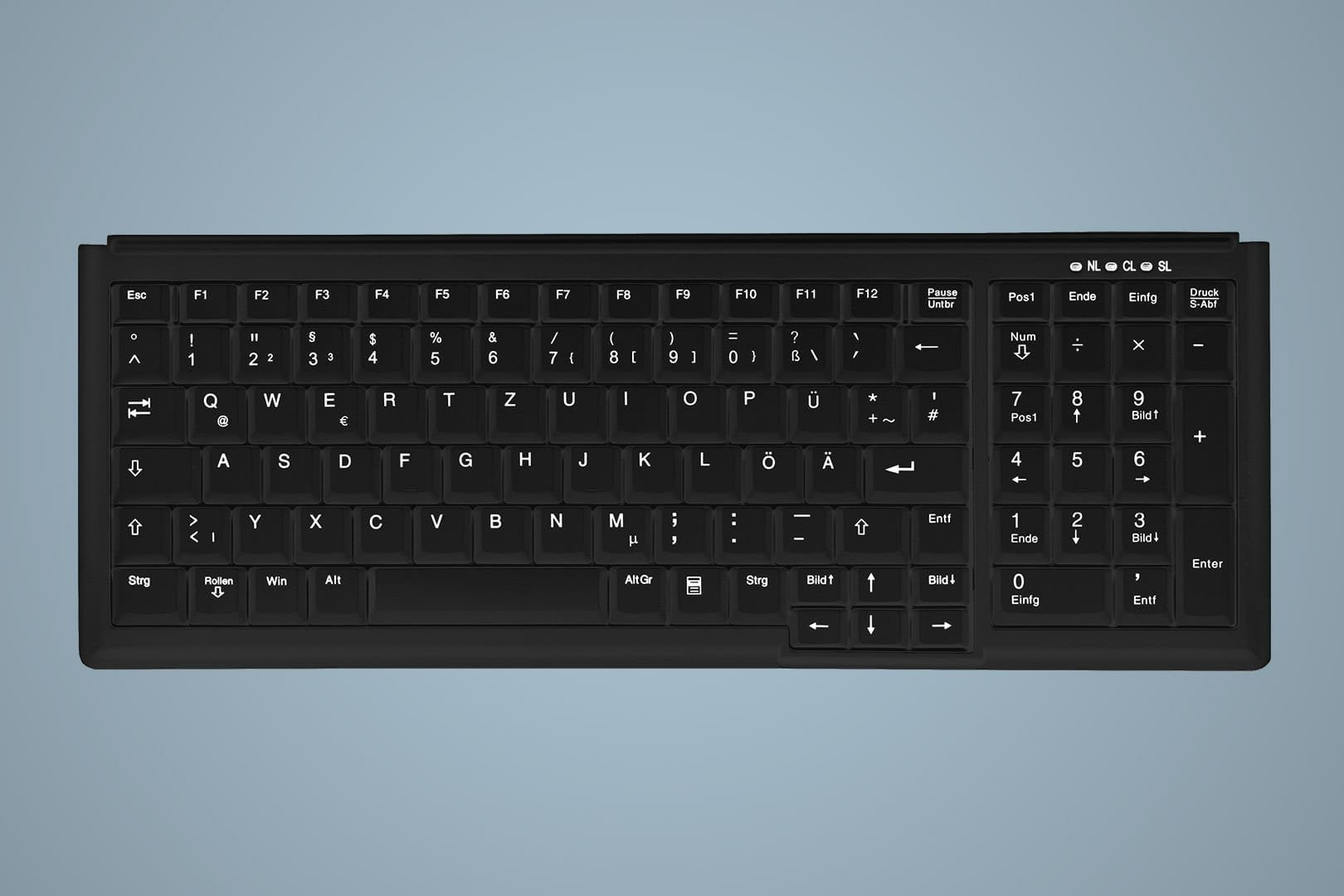 Active Key Ak-7000 Teclado Ps/2 Ee. Uu. Negro