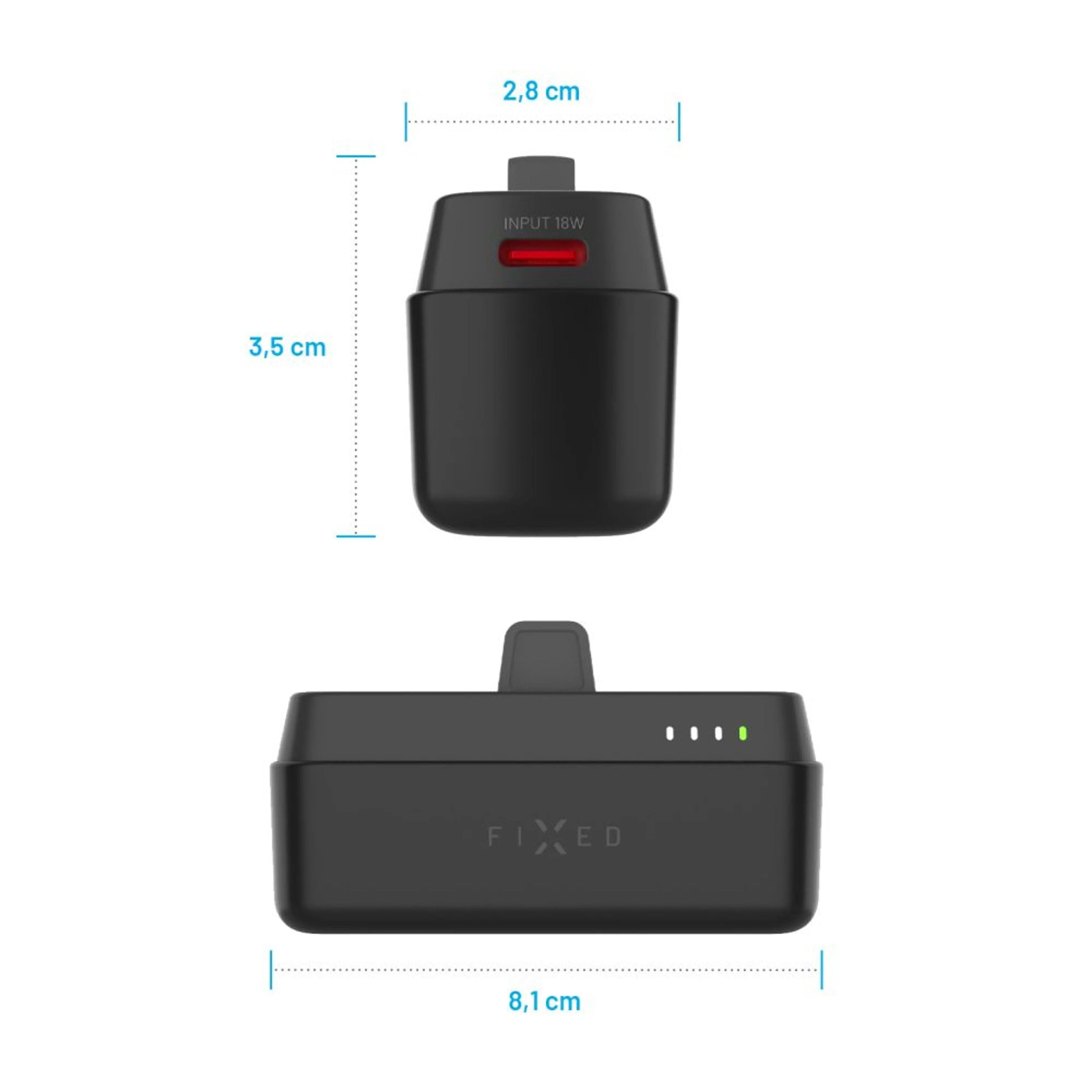 EAN 8591680165797 - FIXED FIXZEN-5PL-BK batería externa 5000 mAh Negro imagen 5