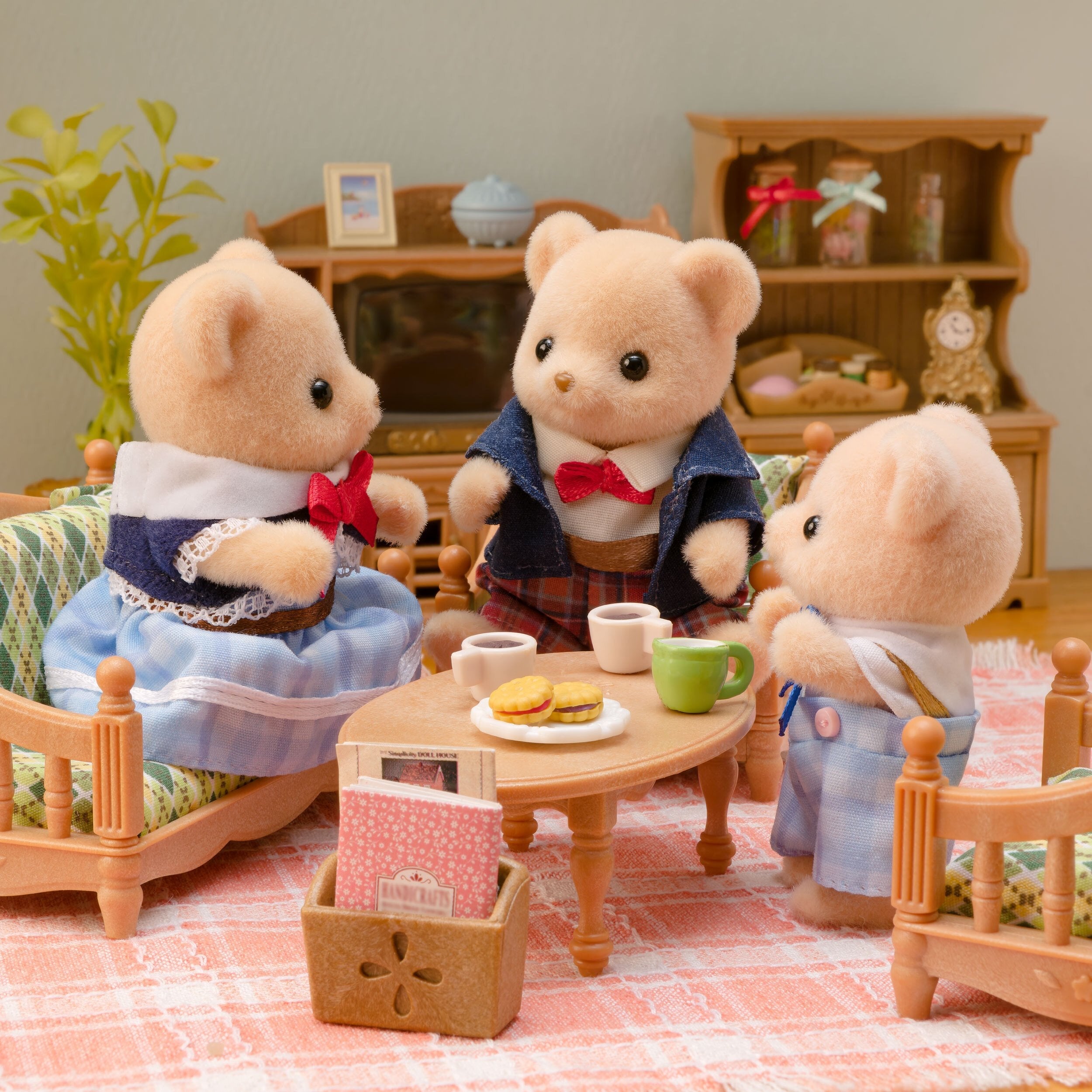Epoch Sylvanian Families - Biscuit Bären Familie 5851