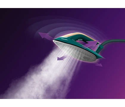 Estación Plancha Al Vapor Philips Psg7140/70  2100 W 1,8 L Suela Steamglide Elite Violeta