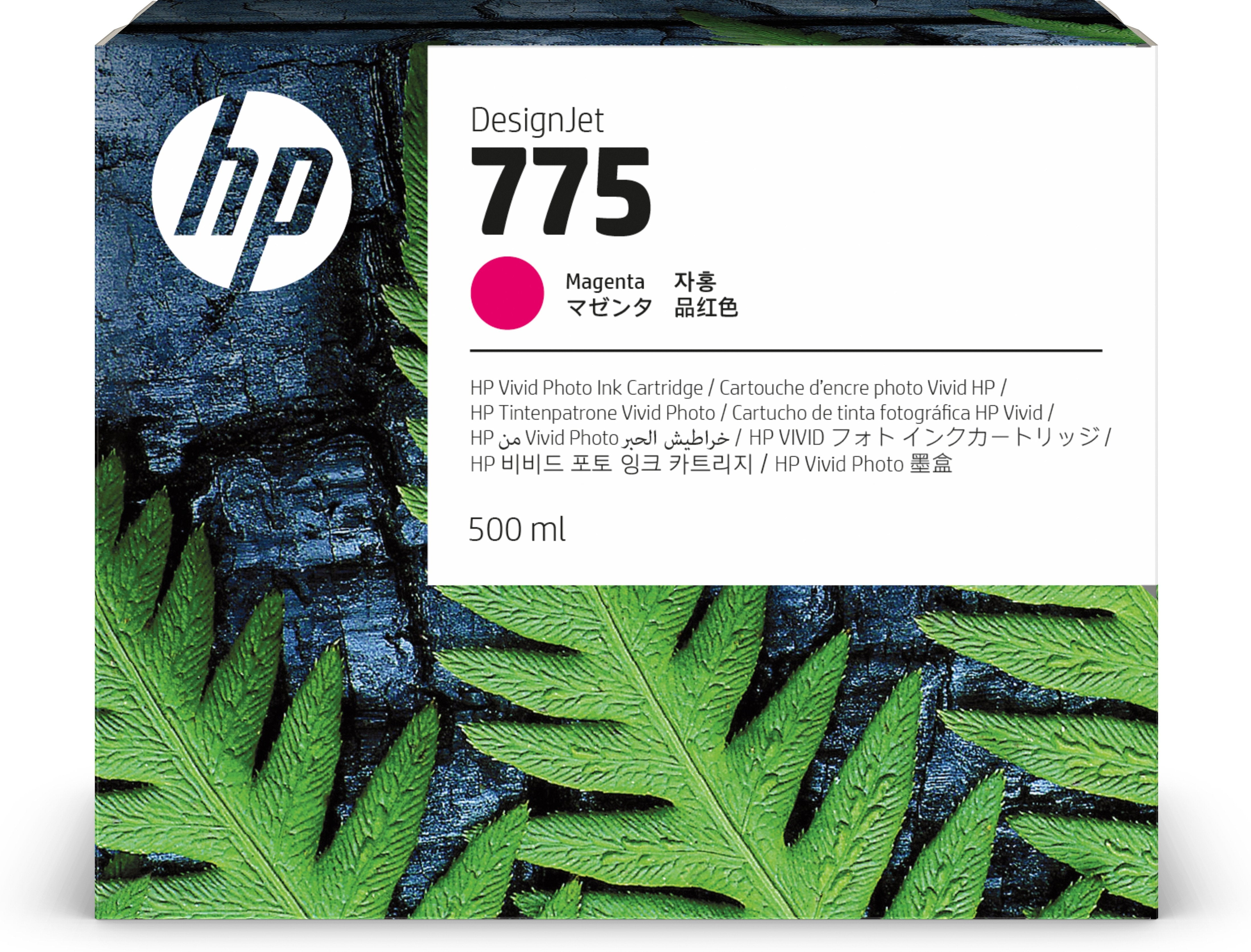 Hp Tinta Magenta 1xb18a 775 500ml Tinta Hp 775 Magenta De 500 Ml