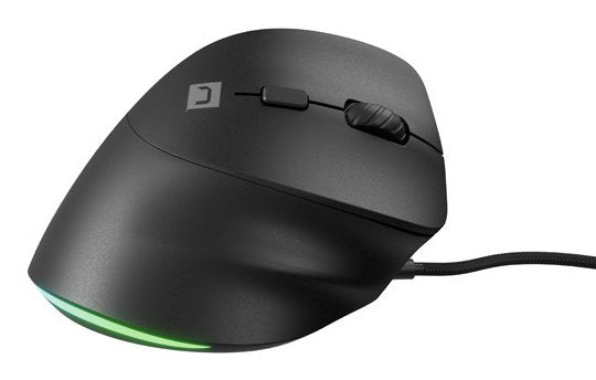 Raton Natec Crake 2 Pro Vertical 12.800 Dpi Optico Negro