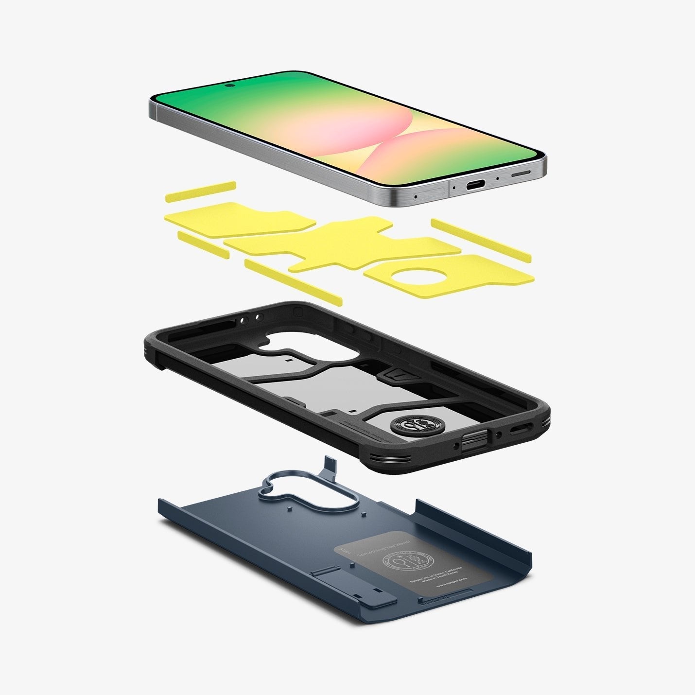 Spigen Tough Armor Galaxy A56 5g Metal Slate