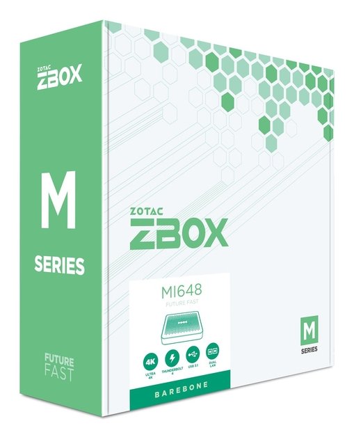 EAN 4895173627880 - Zotac ZBOX edge MI648 PC de tamaño 0,64L Negro i5-1340P 1,9 GHz imagen 7