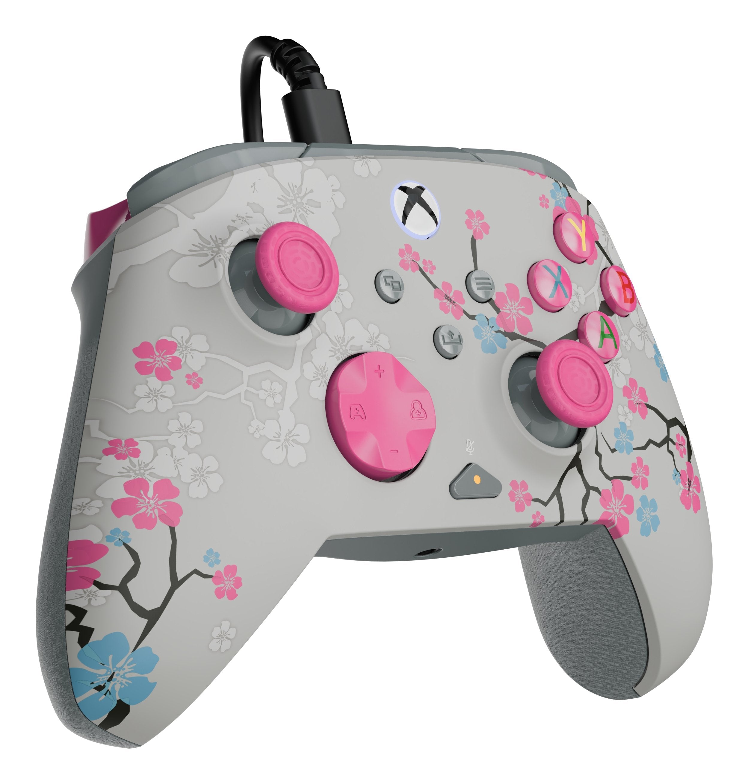 Turtle Beach Rematch Advanced Brillo Cherry Blossom Mando De Juego Con Cable