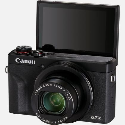 Camara Compacta Canon Powershot G7 X Mark Iii Negro