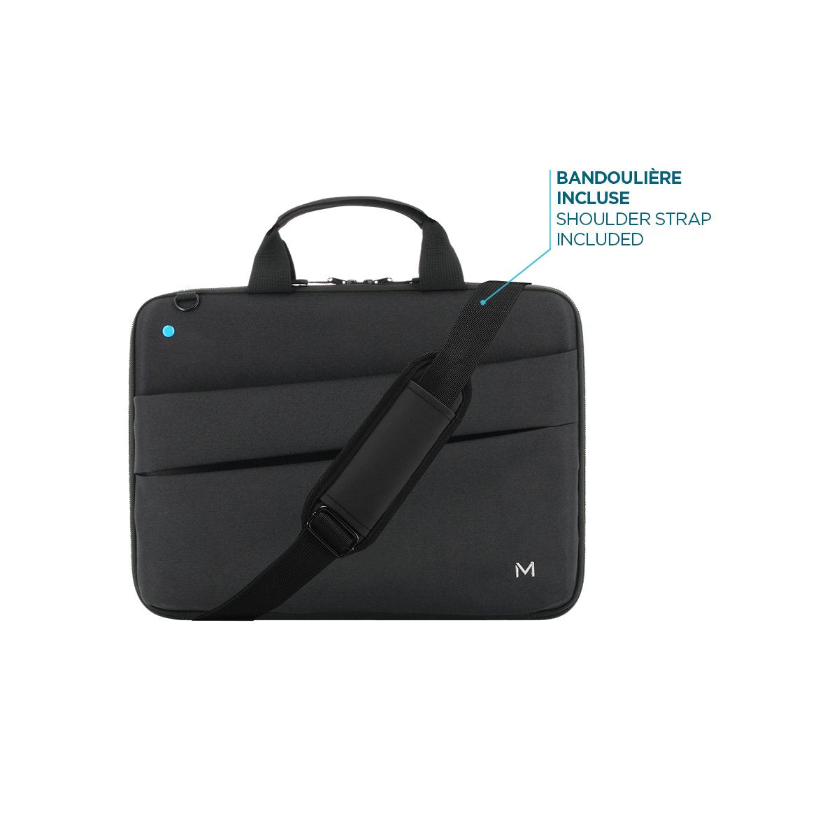 Mobilis Theone Rugged Case Clamshell 12.5-14'' - Negro