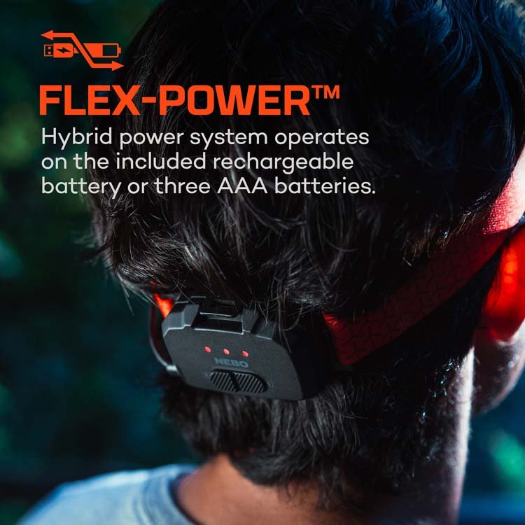 Curvbeam 600 Flex Foco Frontal Led 600 Lm Recargable / Pilas
