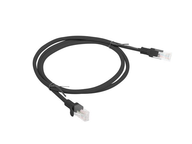 Lanberg Cable De Red Pcu6-10cc-0100-Bk,Rj45,Utp,Cat 6,1m,Negro