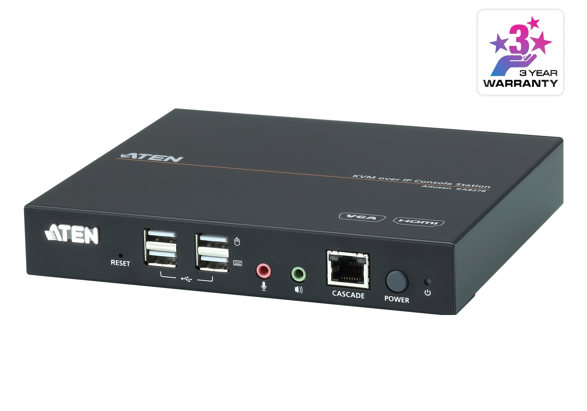 Vga+Hdmi Kvm Over Ip Console   Cpnt Station                          In