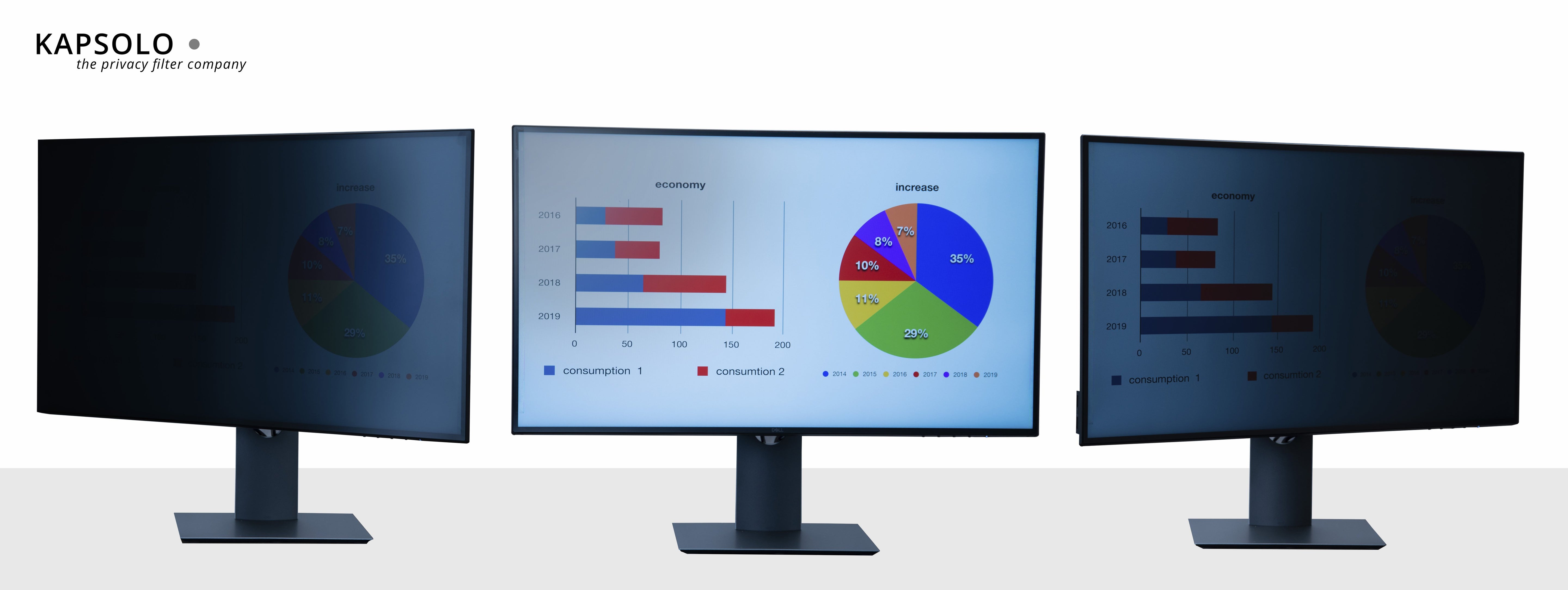 EAN 5714681007283 - KAPSOLO 2-Way Plug In Privacy 50,8cm (20,0") Wide 16:9 50,8 cm (20") Monitor 3H imagen 4