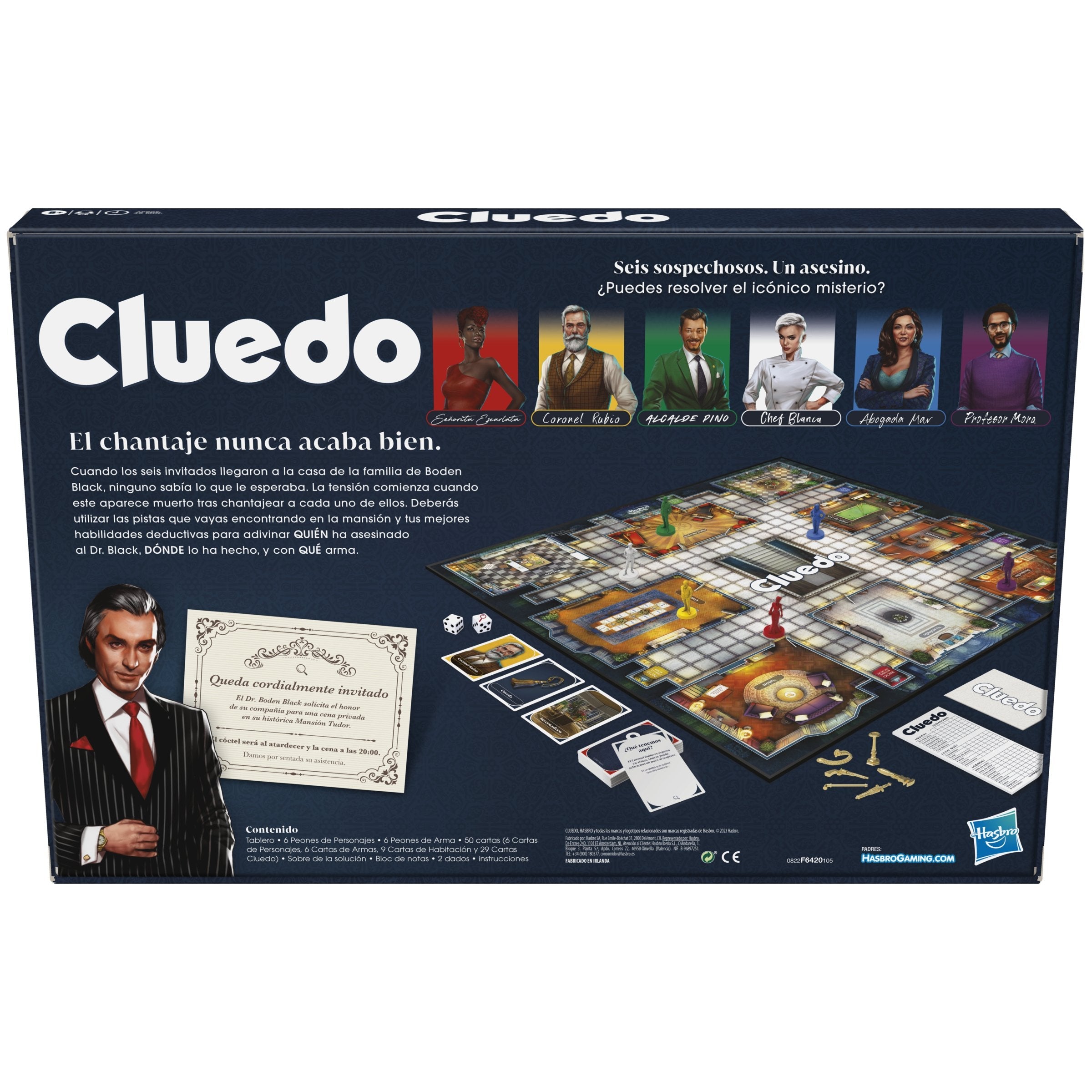 Juego Mesa Cluedo Classic