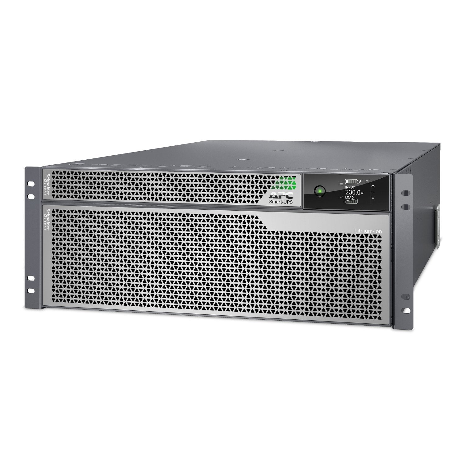Sai Apc Smart-Ups Ultra Srtl8krm4ui Ups (Montaje En Bastidor) (Alta Densidad) En Línea Ca 230 V 8000 Vatios 8000 Va Ion De Litio Conectores De Salida: 12 4u Gris Plata Para P/N: Ap9335t Ap9335th Ap9640 Ap9641 Ap9810 Ap9834 Srtl180rm2