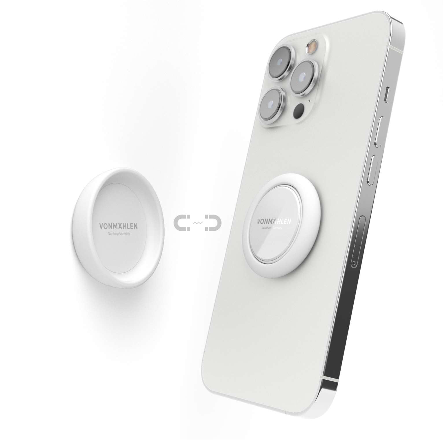 Vonmählen Phonegrip Backflip Pure White (Bfd00039)