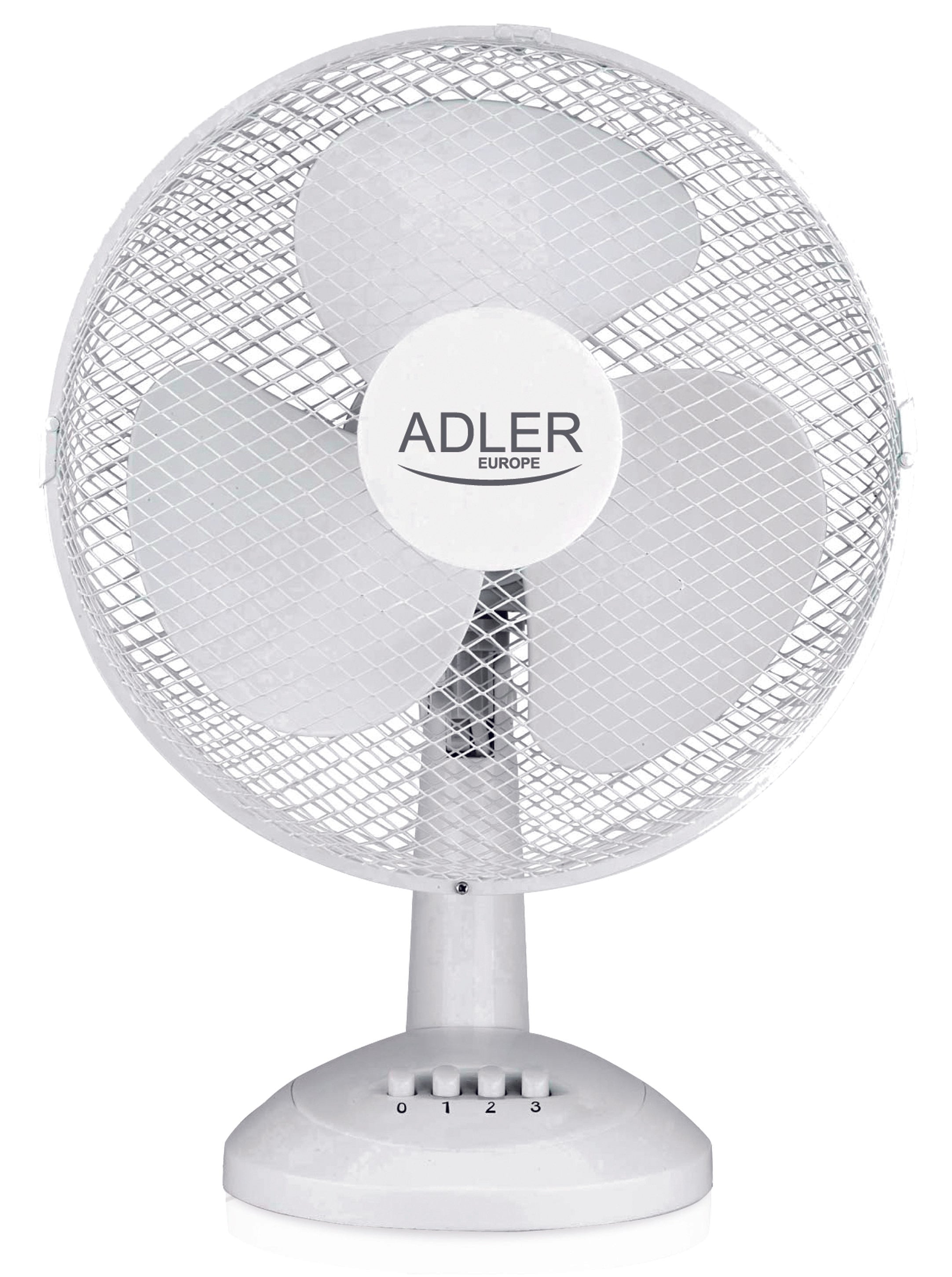 Ventilador De Sobremesa Adler Ad 7304 Blanco
