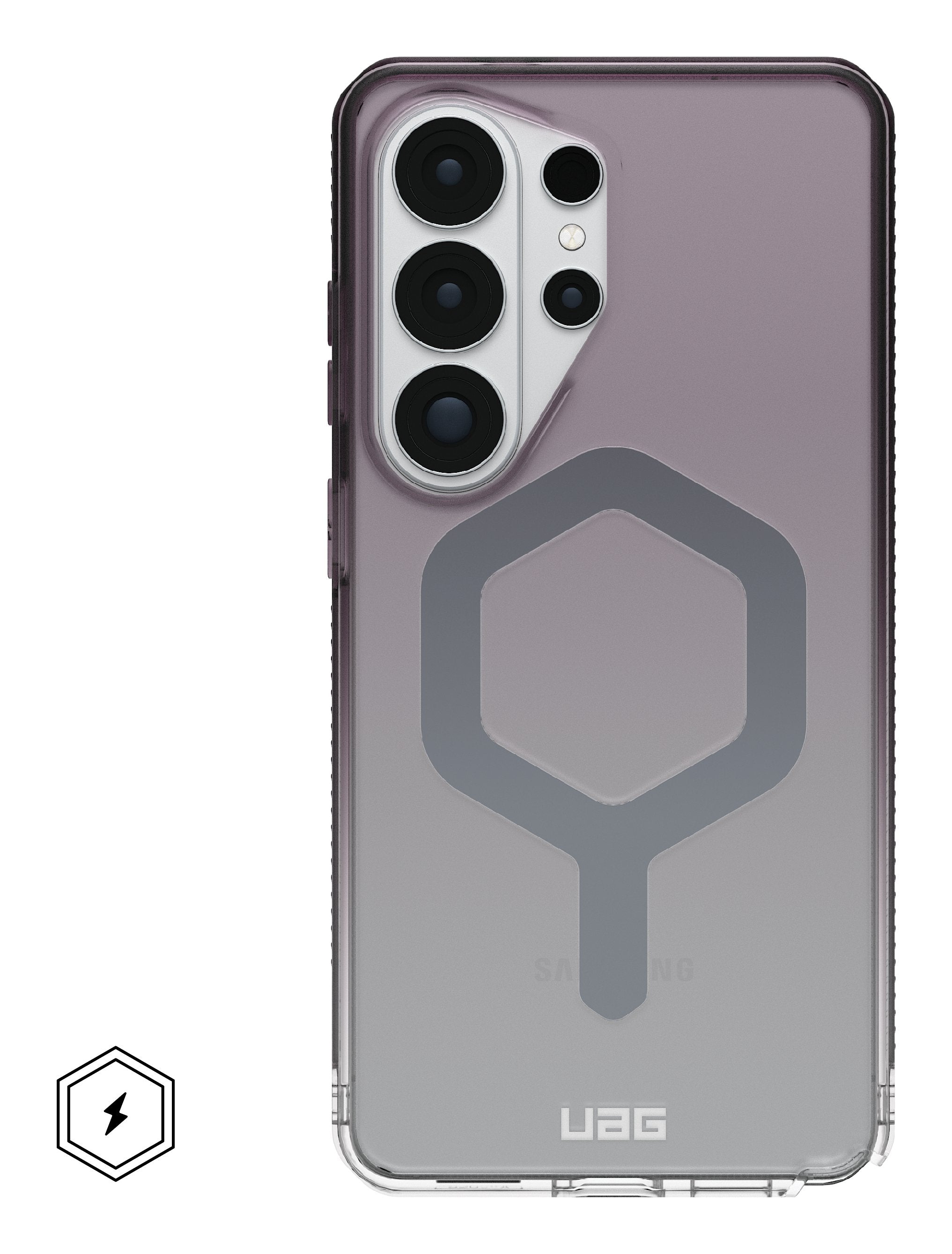 Uag Funda Plyo Ombré Negro Transparente Samsung Galaxy S26 Ultra