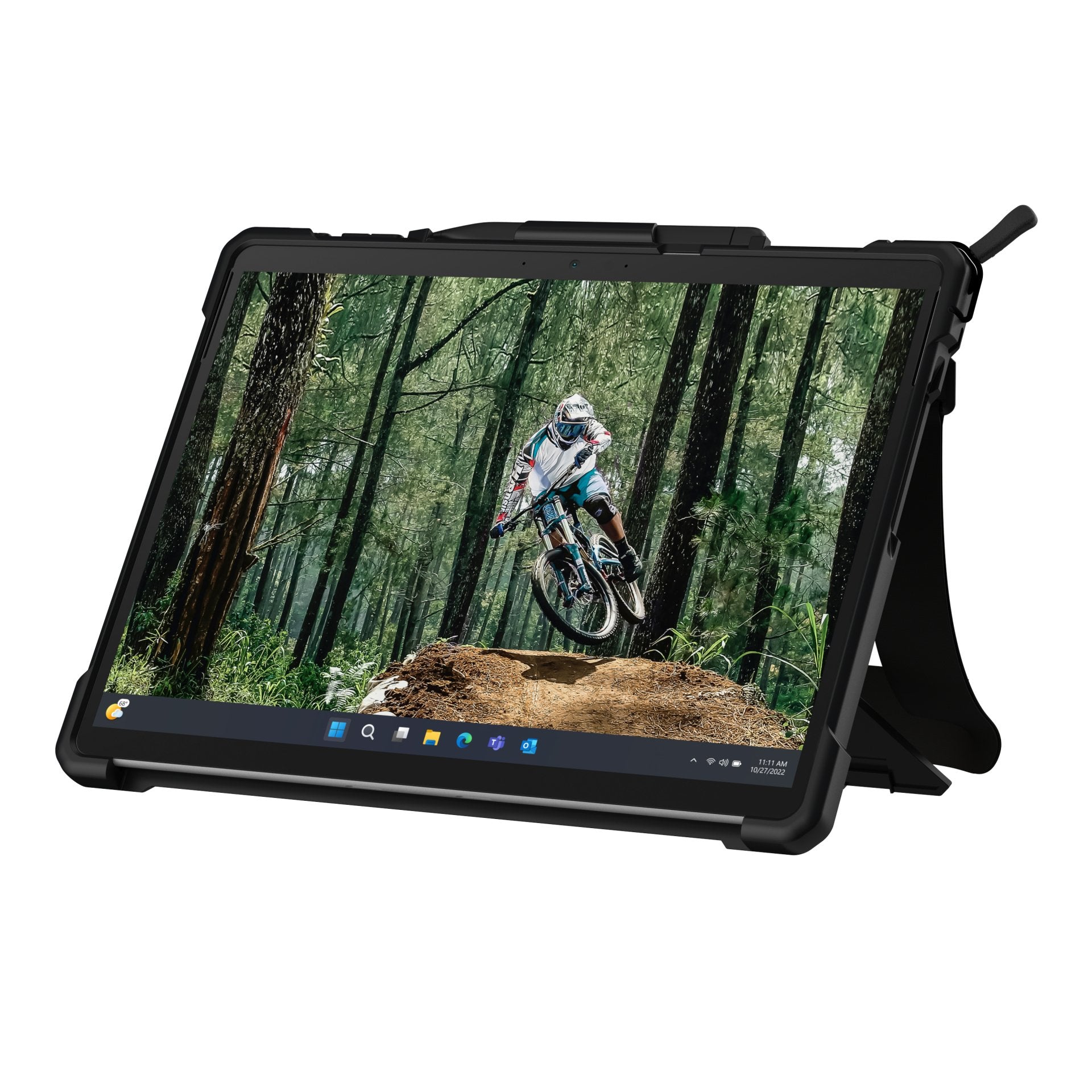 Urban Armor Gear 324012114343 Funda Para Surface Pro 9  (13") Negro, Transparente
