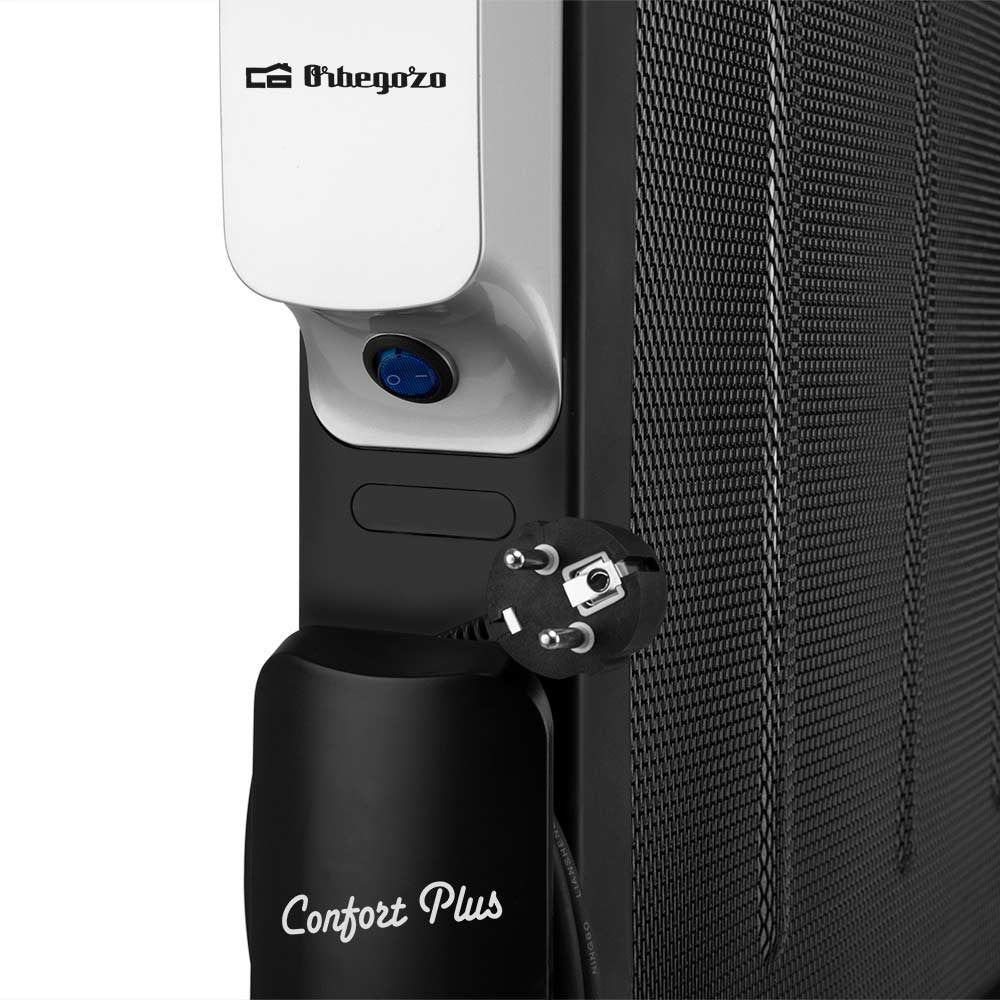 Orbegozo Rmw 2010 Radiador De Mica Wifi - Potente Y Eficiente - Control Remoto - Display Led - Programable - Seguridad