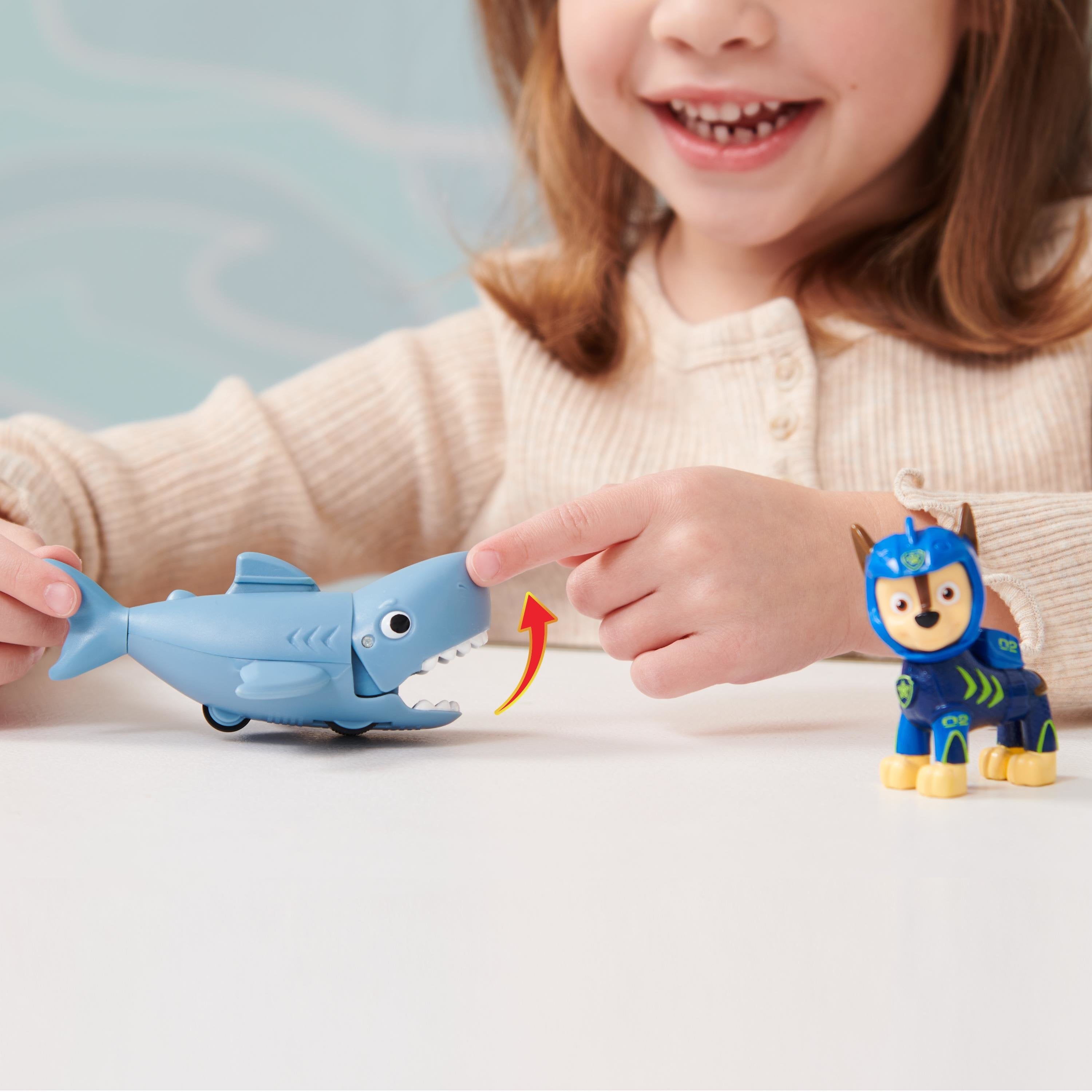 EAN 0778988446768 - PAW Patrol PAW VHC Hero Pups Aqua Chase GML imagen 5