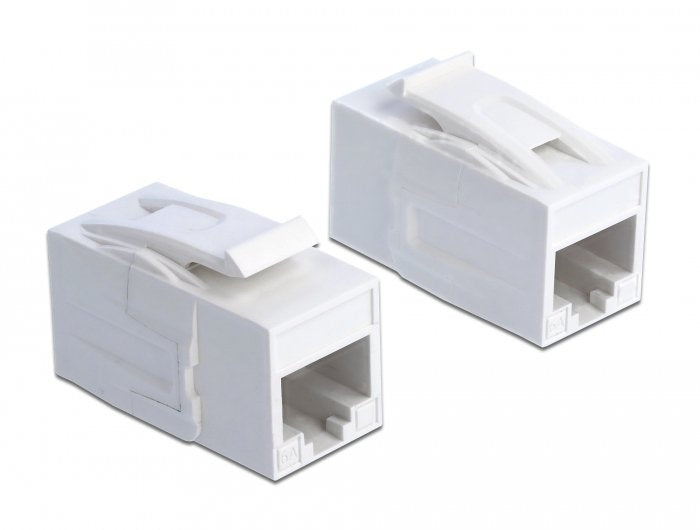 Delock 86299 Conector Rj45 Para El Módulo Keystone > Conector Rj45 Cat.6a Utp Blanco