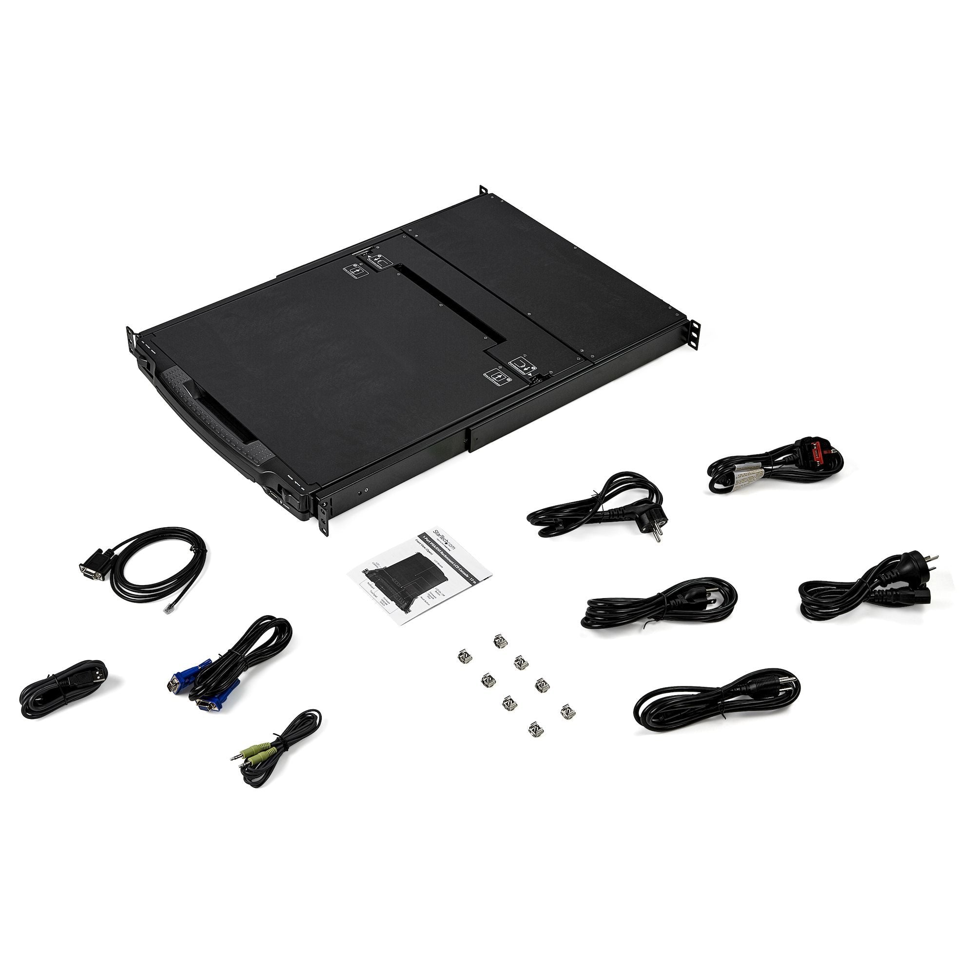 Startech.Com Consola Kvm Hd De 17" Para Rack - De Riel Doble