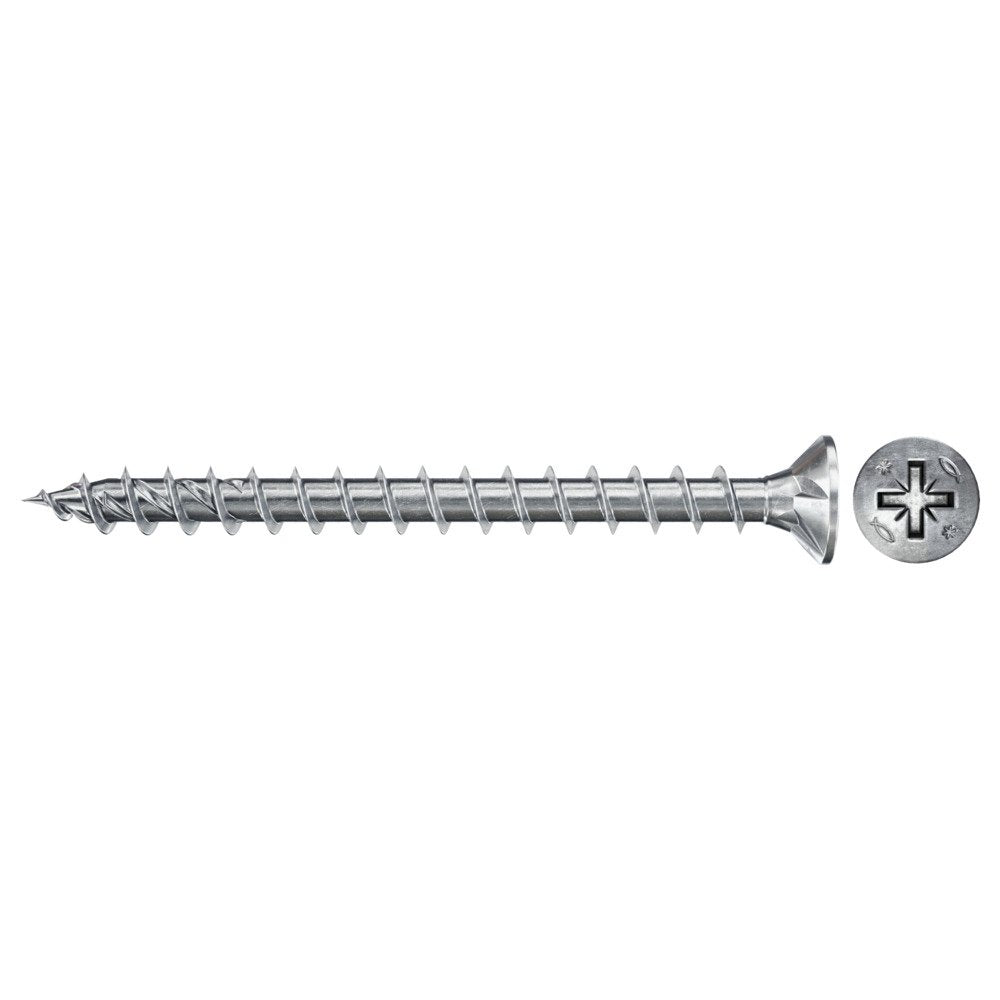 Fischer 50 Tornillos Para Aglomerado Power-Fast Ii 6.0x35 Cabeza Avellanada 670492
