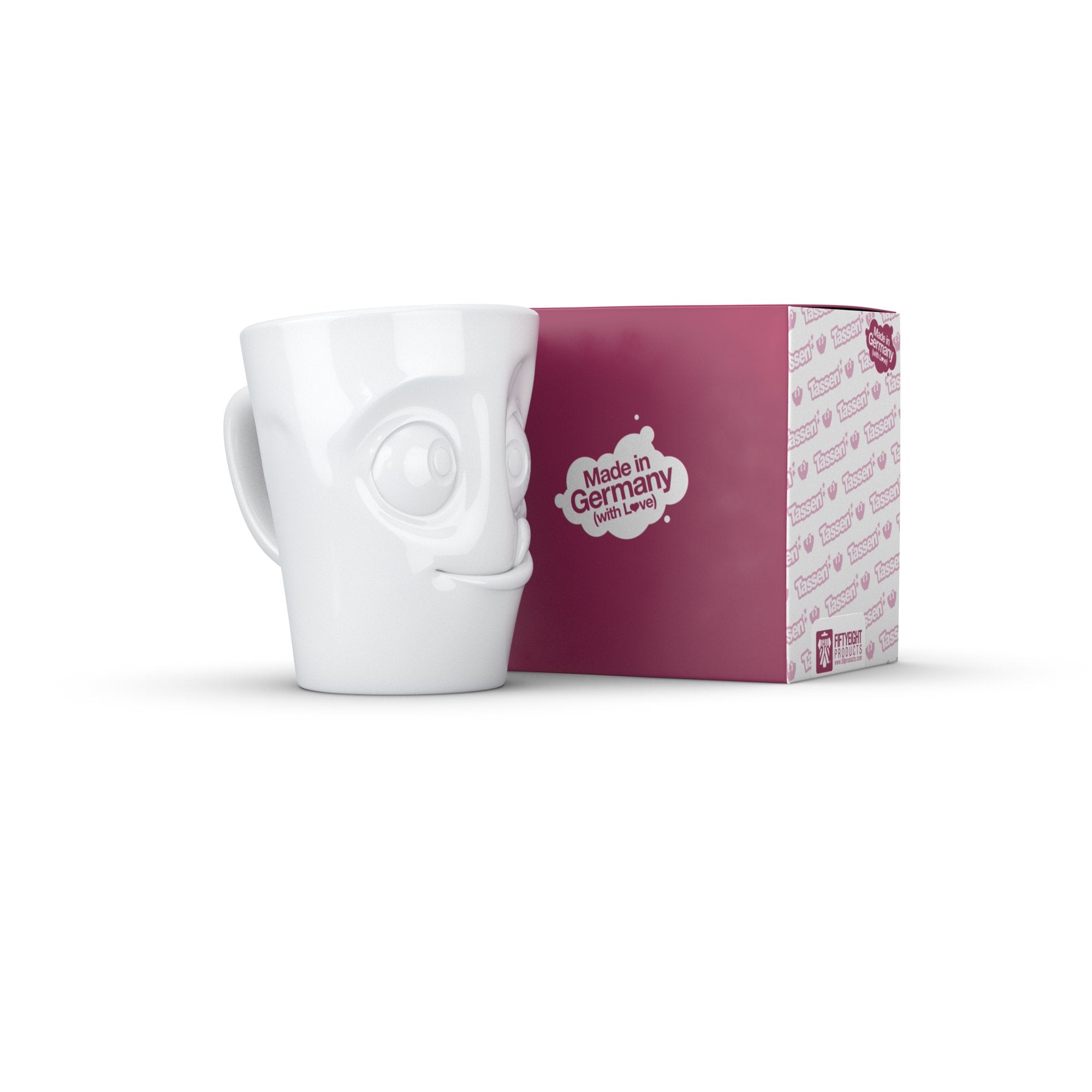 Fiftyeight Henkelbecher 350ml - Lecker Blanco