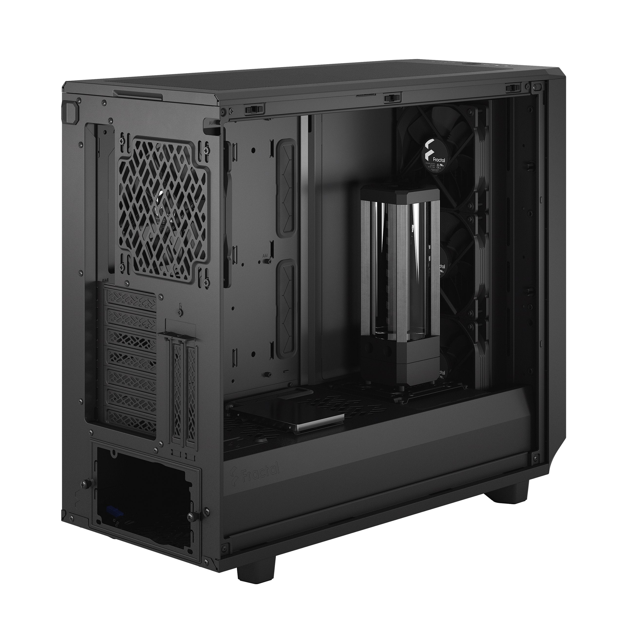 Caja Pc Fractal Design Meshify 2 Cristal Templado Negro Light Tint (Fd-C-Mes2a-03)