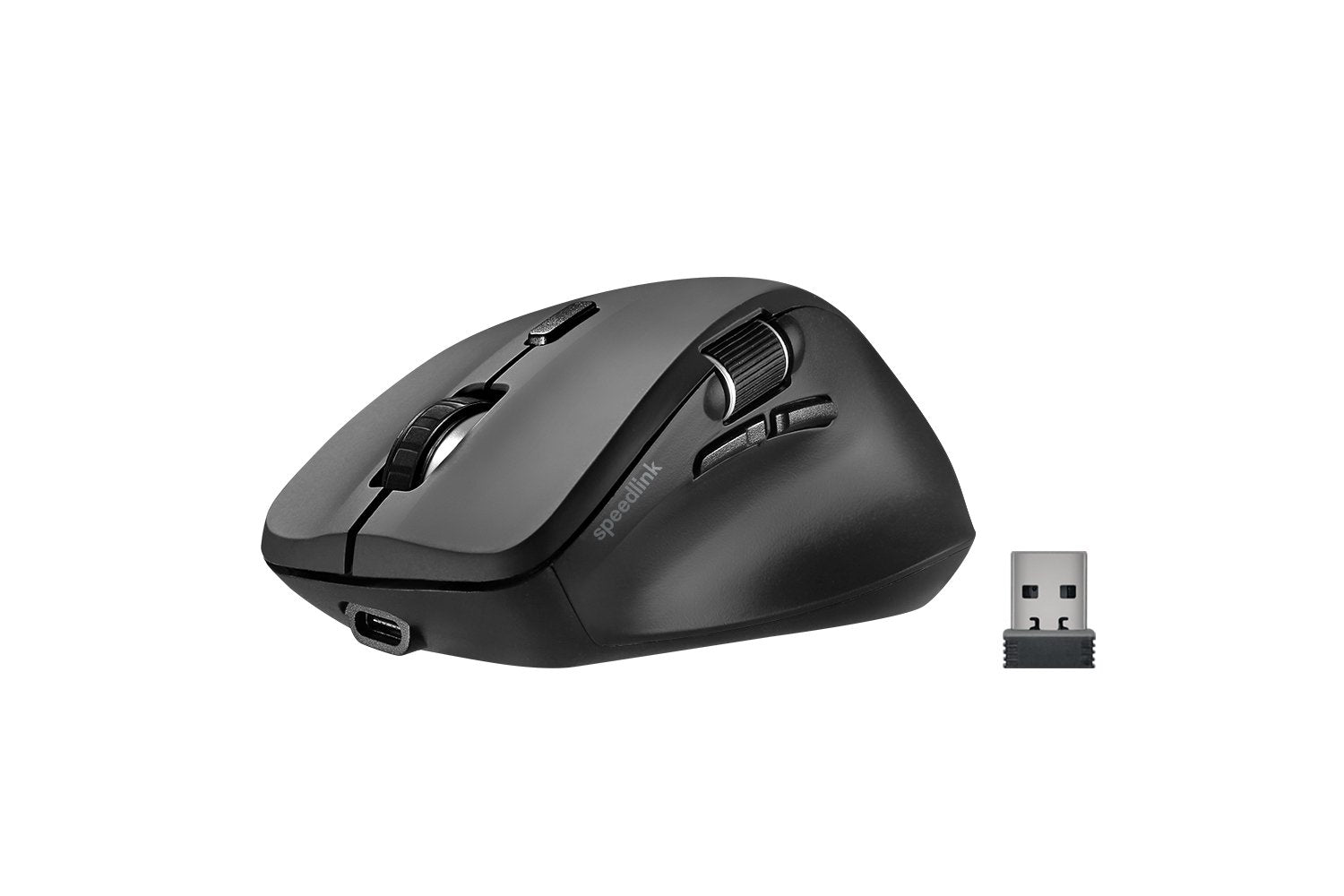 Ratón Speedlink Sl-630021-Rrbk  Rf Wireless + Bluetooth Óptico 3200 Dpi