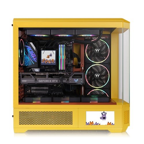 EAN 4711658544421 - Thermaltake CA-11H-00FMWN-00 carcasa de ordenador Full Tower Caramelo imagen 2