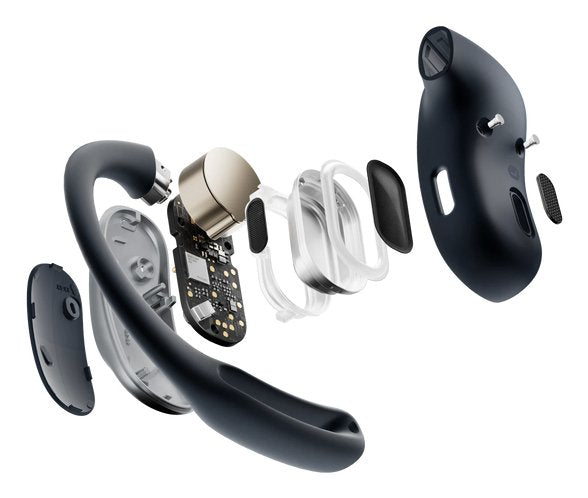Auriculares  Shokz Openfit Air Black  Openear True Wireless
