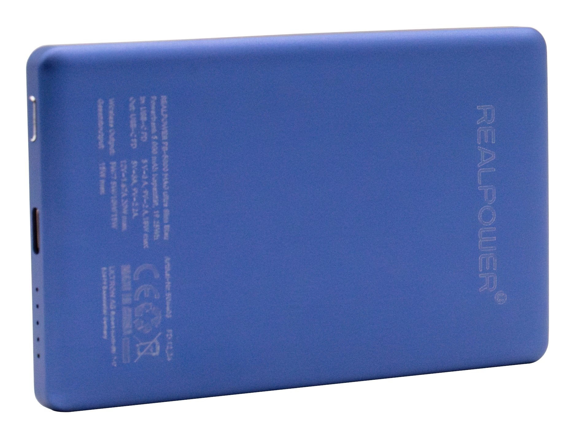 Realpower Pb-5000 Mag 5000 Mah Cargador Inalámbrico Azul