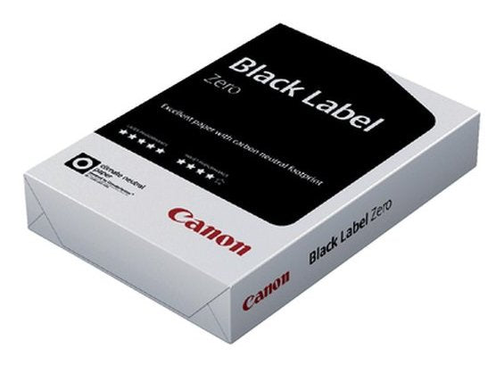 Canon Black Label Zero Fsc Papel Para Impresora De Inyección De Tinta A4 (210x297 Mm) 500 Hojas Blanco