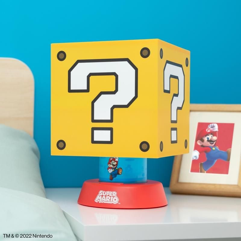 Lampara Paladone Super Mario Icon Caja Sorpresa
