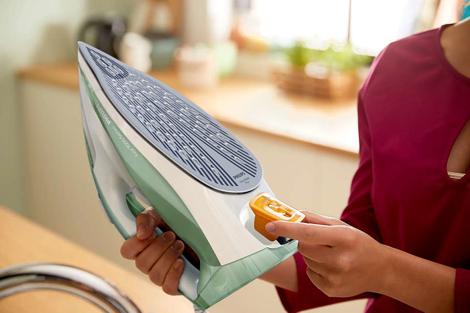 Philips 7000 Series Dst7012/70 Plancha A Vapor Suela Steamglide Plus 2600 W Verde, Gris