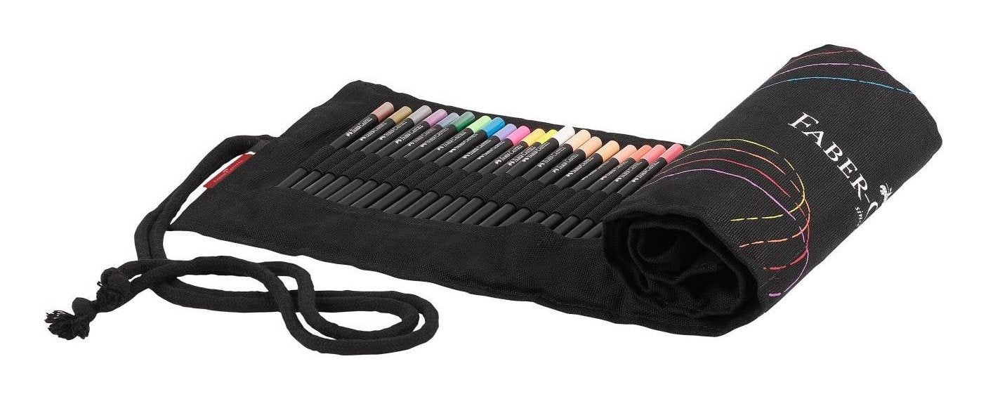Faber-Castell Black Edition Pack Enrollable De 72 Lapices De Colores - Mina Supersuave - Madera Negra - Ideales Para